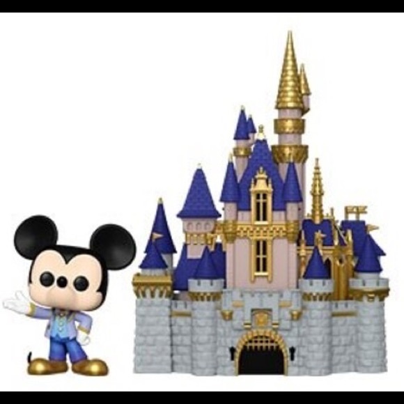 Funko pop Disney 50th Anniversary Castle and Mickey - Picture 1 of 4